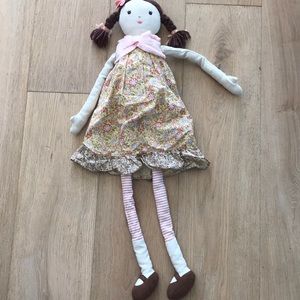 Pottery barn kids cloth rag doll